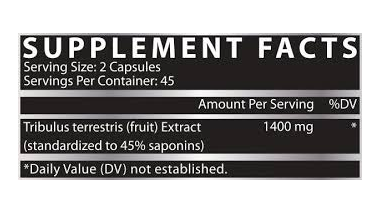 Tribulus 1400  90 caps NUTREX