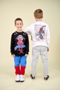 REMERA DE JERSEY ML DOBLE ESTAMPA &quot;SPIDERMAN&quot; CON PUÑOS