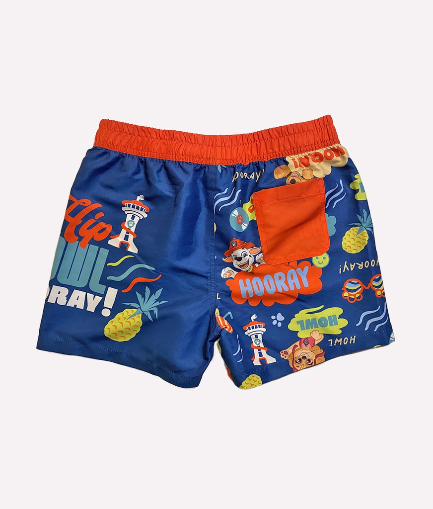 VER. SHORT DE BAÑO ESTAMPADO "PAW PATROL" PREMIUM