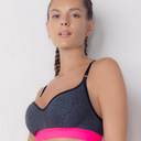 CONJUNTO DEPORTIVO DE ALGODÓN Y LYCRA C/ELASTICO PERSONALIZADO FUCSIA 