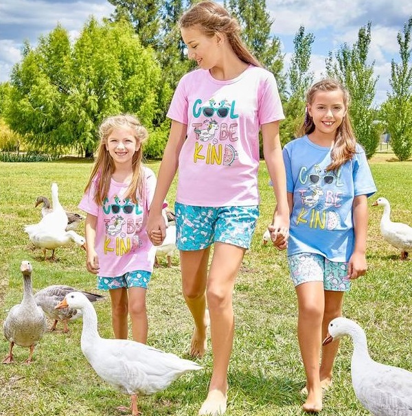 VER. PIJAMA JERSEY ESTAMPADO "COOL"  VERANO