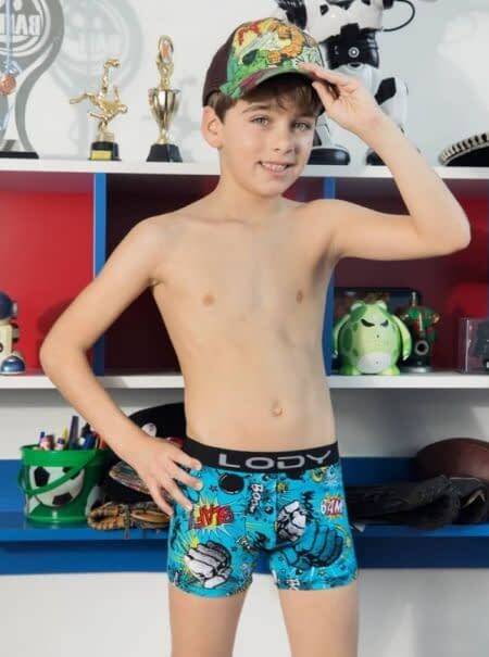 BOXER NIÑOS ALGODON LYCRA ESTAMPADO