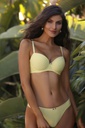 Conjunto soft de microfibra labrada con less/ Breteles fijos