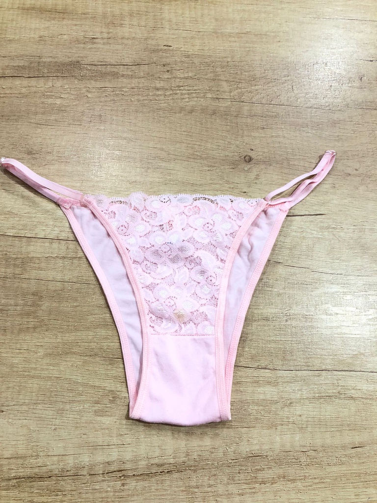 ROSA VEDETINA CON PUNTILLA BRETEL REGULABLE