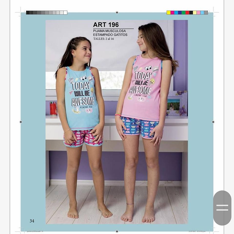 VER. NENA PIJAMA JERSEY CON ESTAMPA