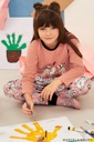 DESCUENTO 15% LIQUIDACION DE TEMPORADA! I INV. CONJUNTO PIJAMA JERSEY NENA MANGAS LARGAS  C/EST. Y PANT.EST."DALMATAS"