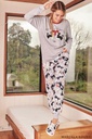 LIQUIDACION ! - INV. PAR DE PANTUFLAS ESTAMPADAS &quot;PERRIS&quot;