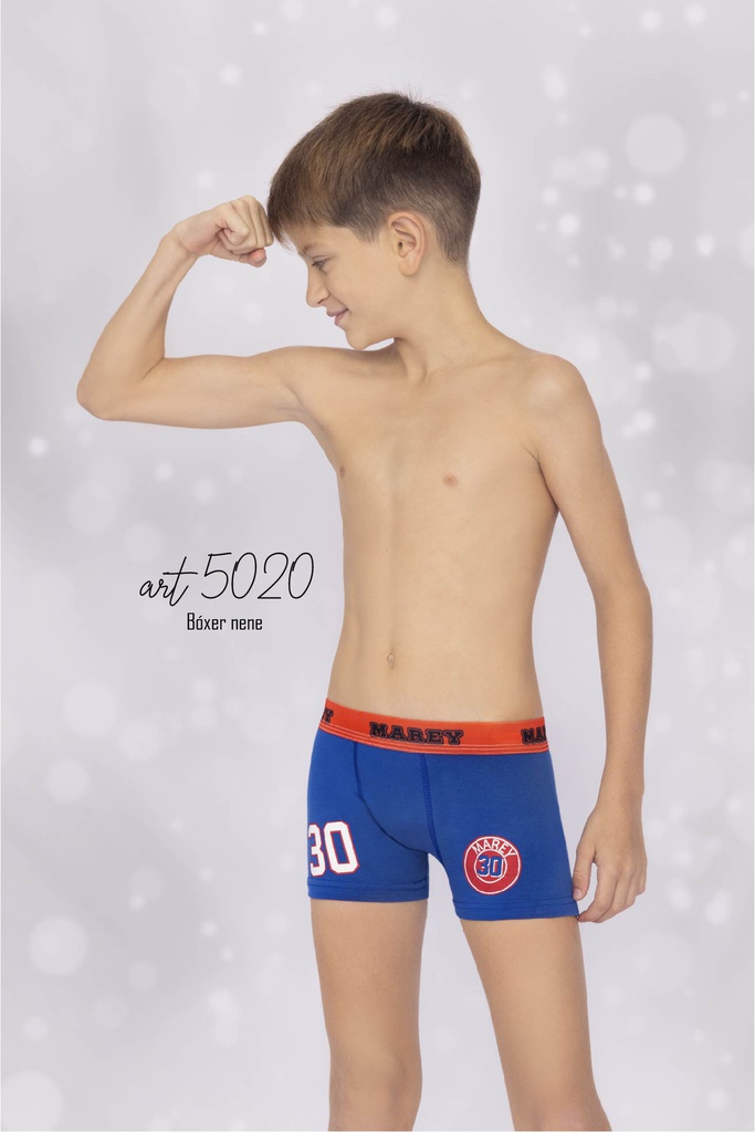 BOXER NIÑO ALG Y LYCRA "M30"