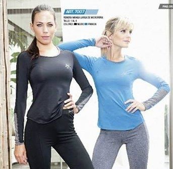 INV. REMERA MANGAS LARGAS TERMICA DAMA MICROFIBRA