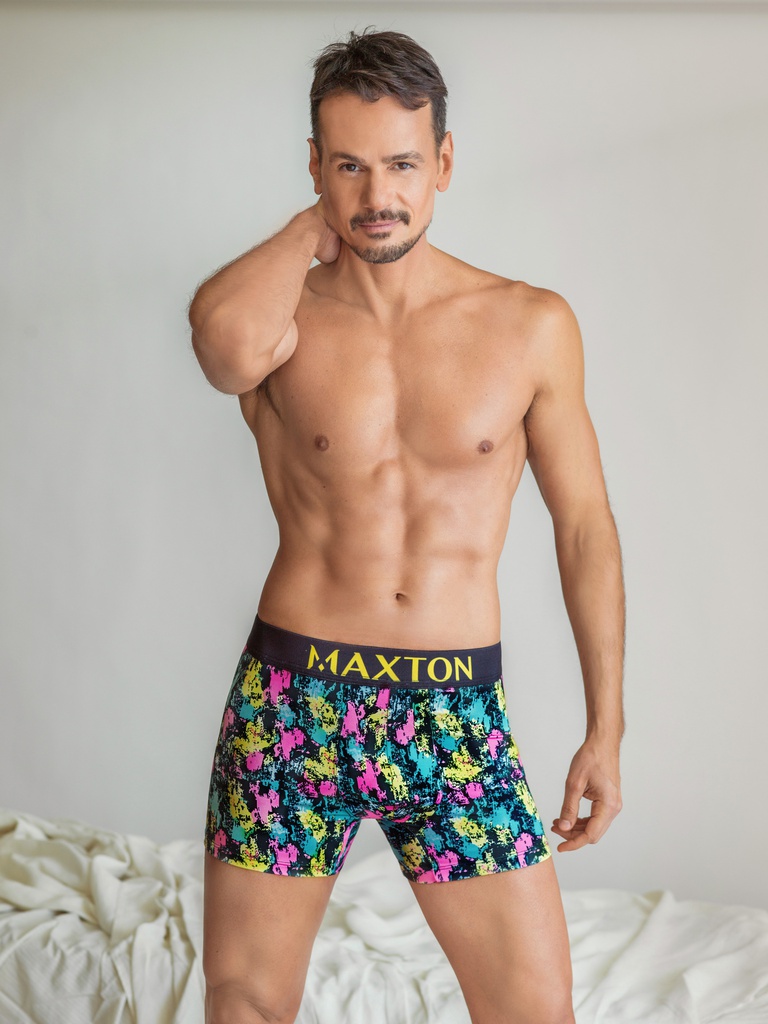 by Lody Men BOXER DE ALGODON Y LYCRA ESTAMPADO