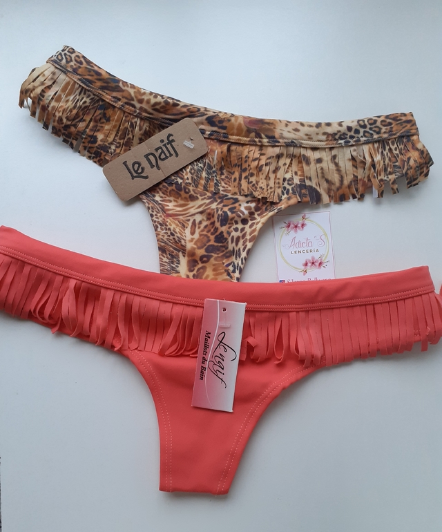 OPORTUNIDAD! - MALLA COLALES CON FLECOS EN CINTURA