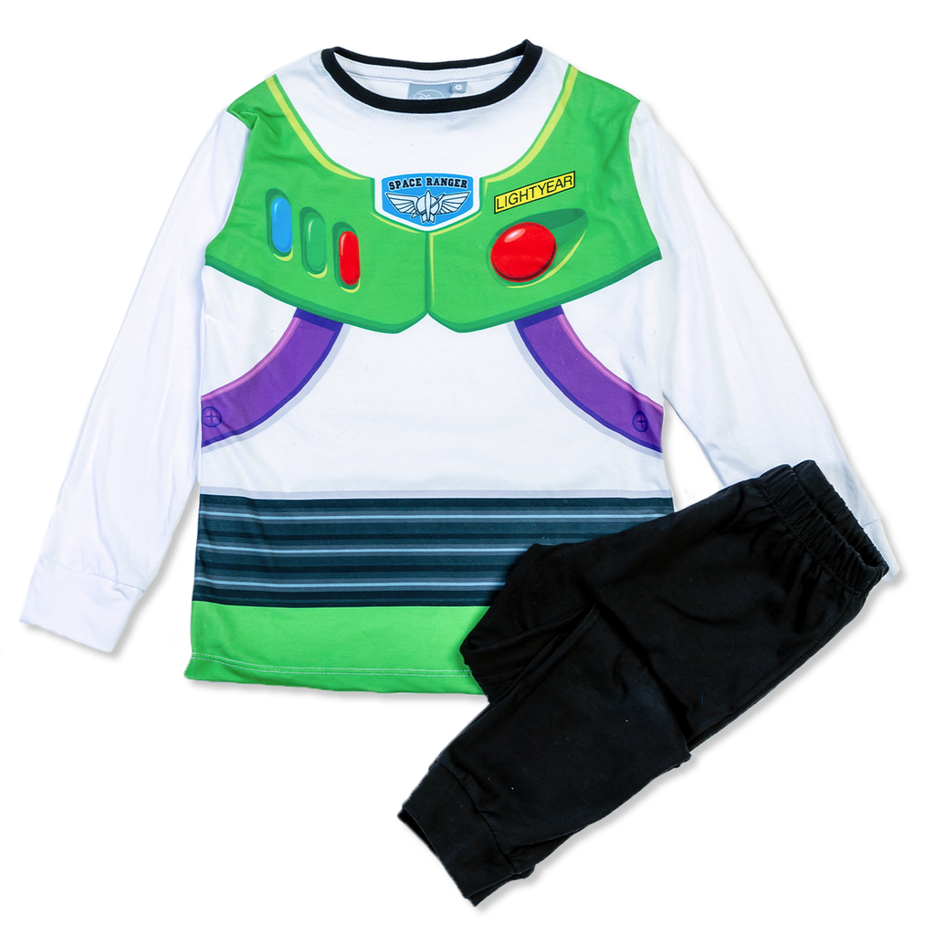  INV. PIJAMA DISFRAZ "TOY STORY" DE JERSEY MODAL ML SUBLIMADO "BUZZ" Y PANTALON LISO