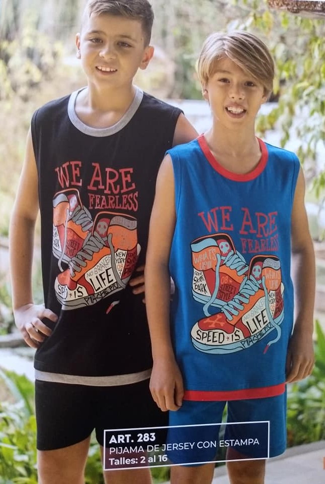 VER. NENE PIJAMA DE JERSEY CON ESTAMPA