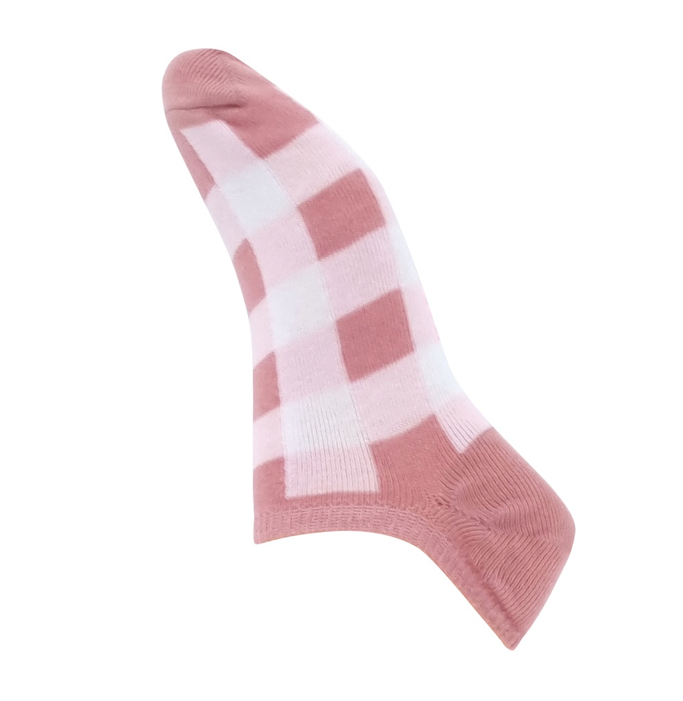 MEDIA INVISIBLE DAMA CON MOTIVO "VICHY"