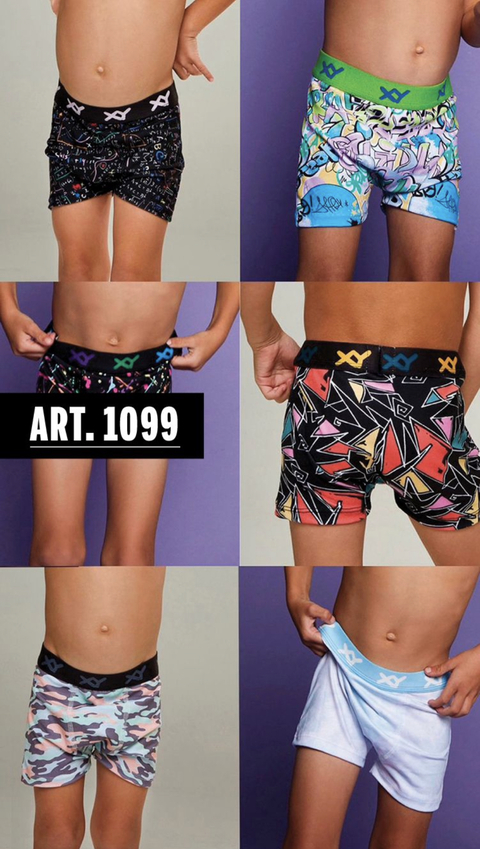 BOXER SURTIDO NIÑO ESTAMPADO