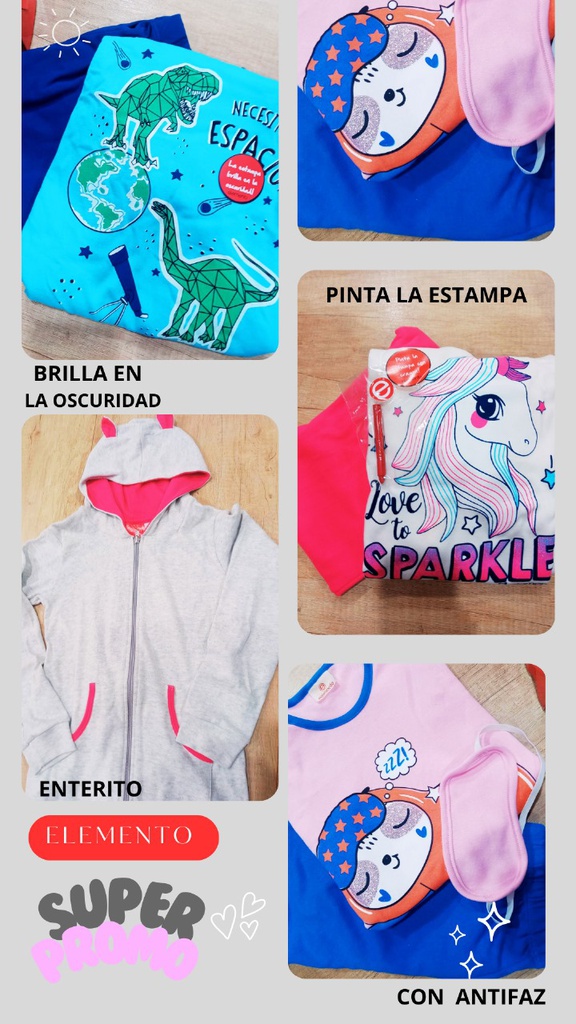 DESCUENTO 10% LIQUIDACION DE TEMPORADA!  INV. PIJAMA NENE INVIERNO MANGAS LARGAS VARIOS MODELOS ALGODON
