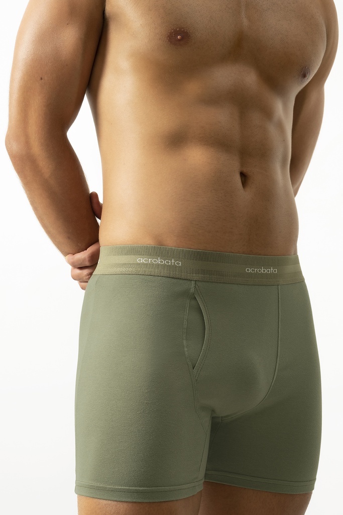 PACK X3 BOXERS ALGODÓN &amp; LYCRA CON BRAGUETA 