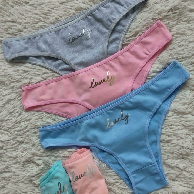 PACK X3 VEDETINA ALGODÓN "LOVELY"