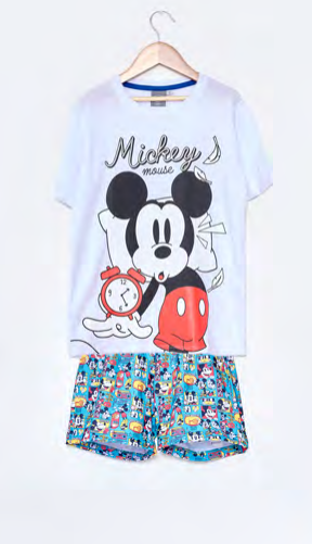 VER. PIJAMA ESTAMPADO &quot;MICKEY&quot;