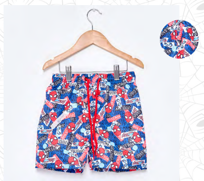 VER. SHORT DE BAÑO ESTAMPADO &quot;SPIDERMAN&quot;