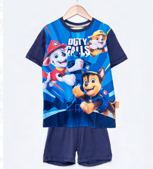 VER. PIJAMA SUBLIMADO ALGODÓN &quot;PAW PATROL&quot;