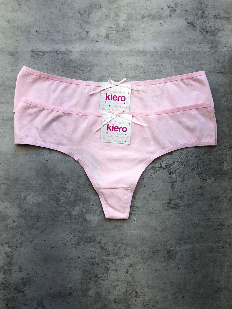 ROSA CULOTELESS ESTAMPADO ALGODÓN Y LYCRA
