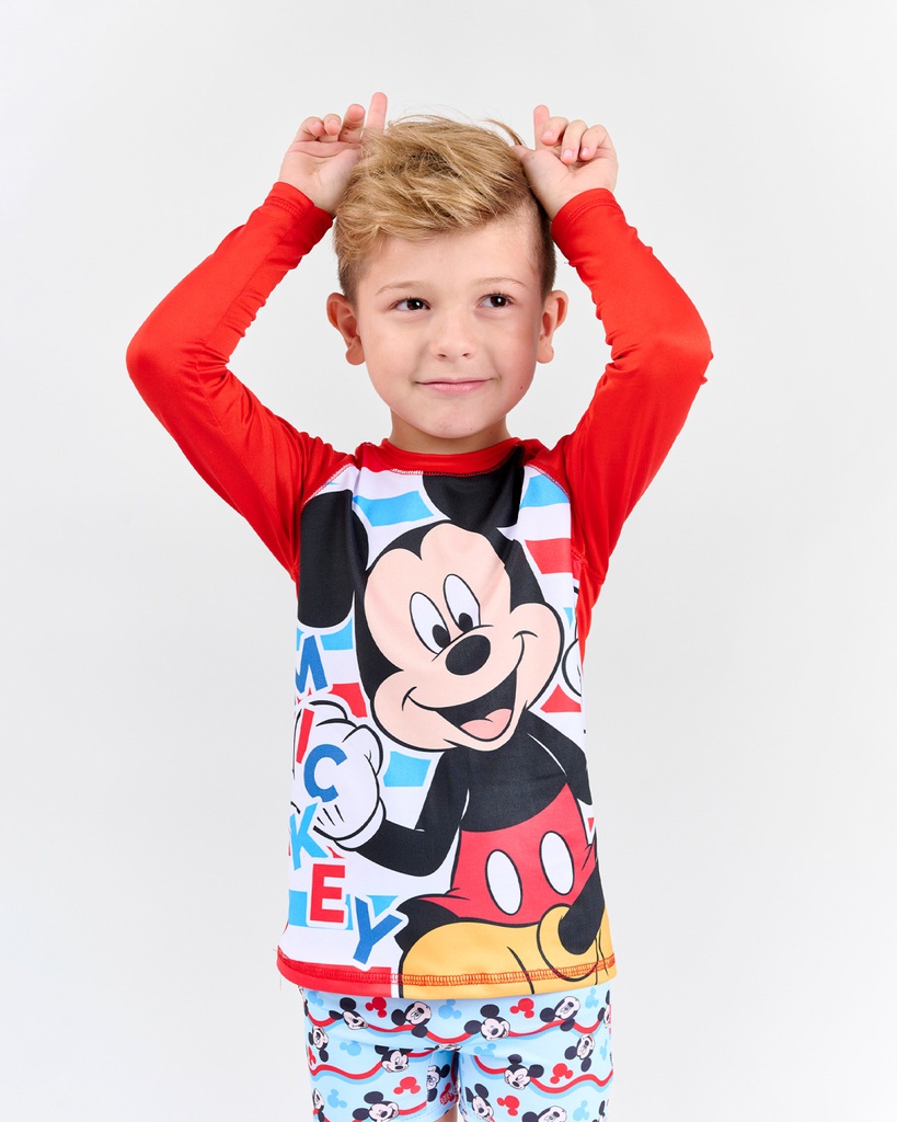 VER. REMERA CON PROTECCION UV &quot;MICKEY&quot;