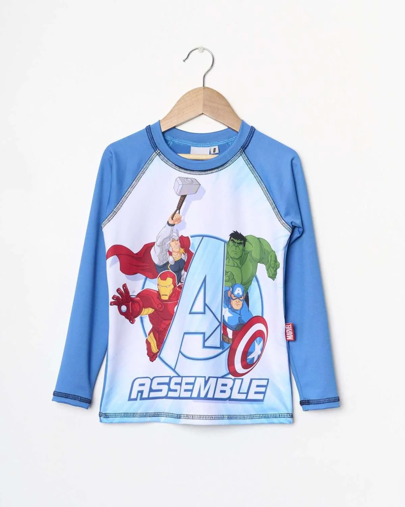 VER. REMERA CON PROTECCION UV "AVENGERS"