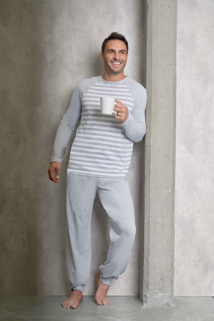 DESCUENTO 10% LIQUIDACION DE TEMPORADA!  INV. PIJAMA HOMBRE RAYADO