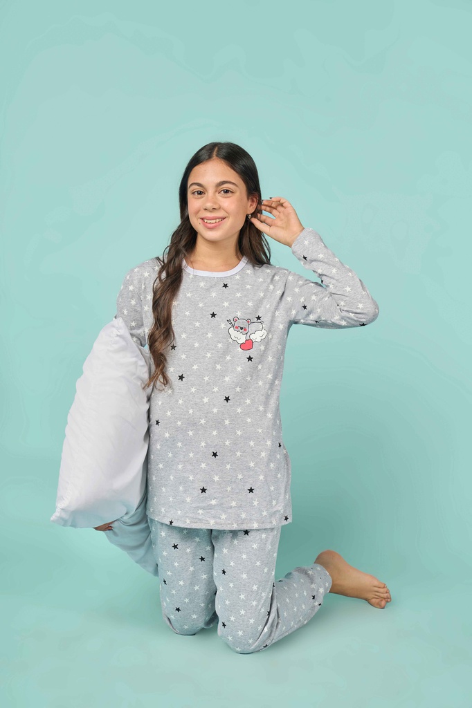 LIQUIDACION ! - INV. PIJAMA ESTAMPADO "ESTRELLAS"