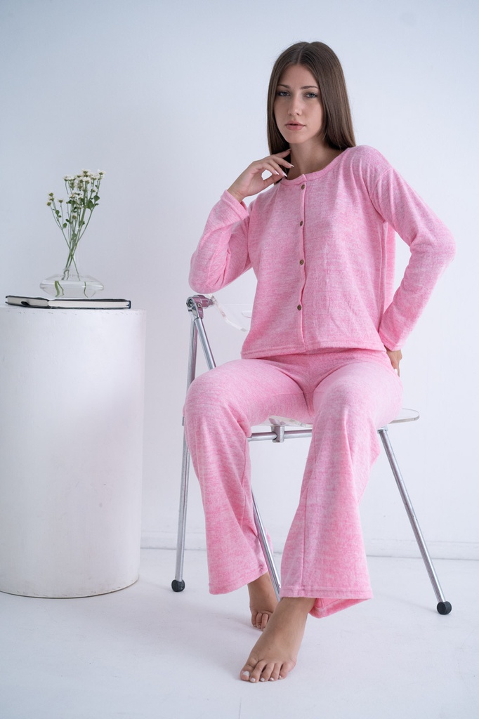 LIQUIDACION ! - INV. PIJAMA REMERA Y PANTALON OXFORD DE LANILLA