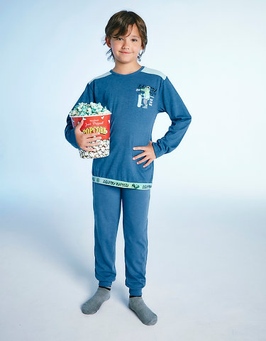 LIQUIDACION ! - INV. PIJAMA NENE ESTAMPADO &quot;SPACE&quot;