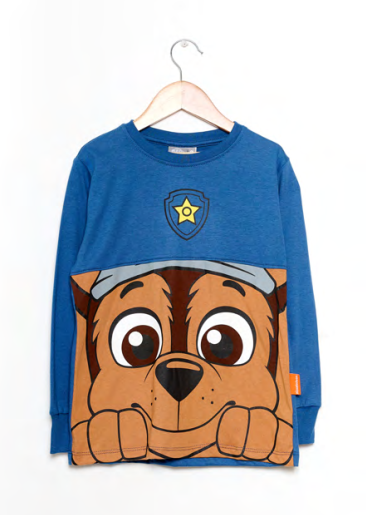 LIQUIDACION ! - INV. REMERA DE ALGODÓN ESTAMPADA &quot;PAW PATROL&quot;