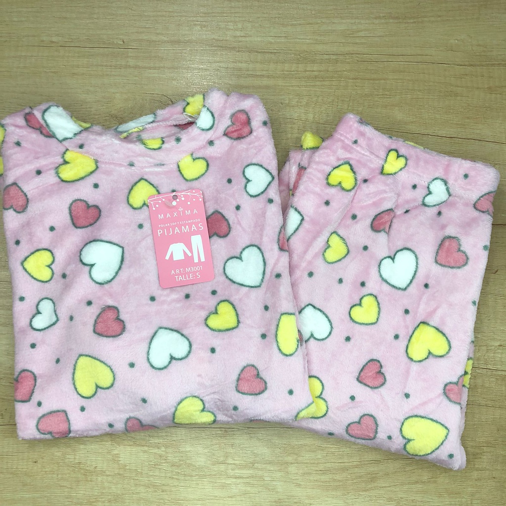  INV. PIJAMA DAMA ESTAMPADO POLAR SOFT