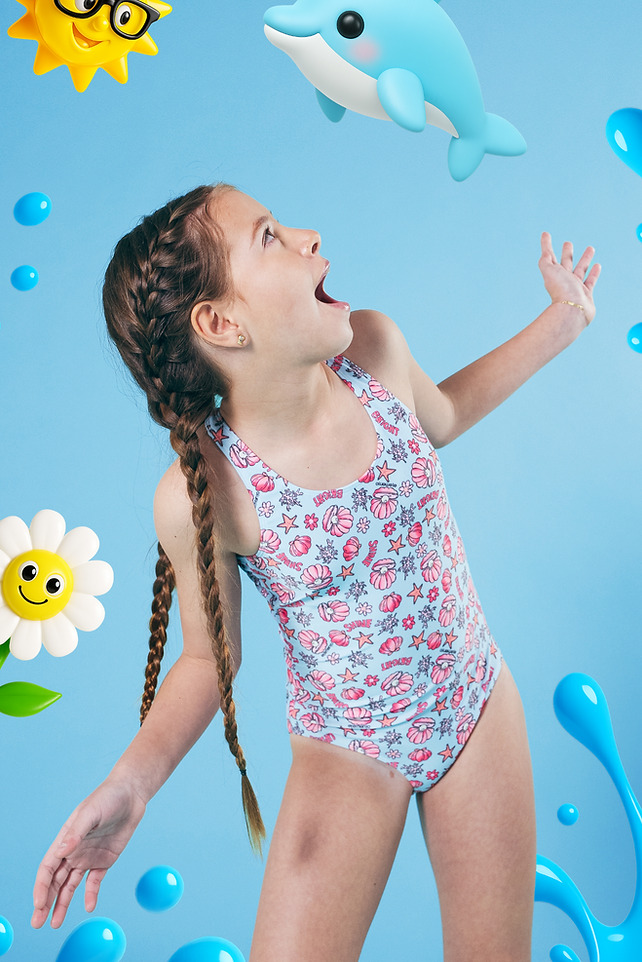 OFF - 15% !! VER. MALLA ENTERA CON BRETELES ANCHOS ESTAMPADA