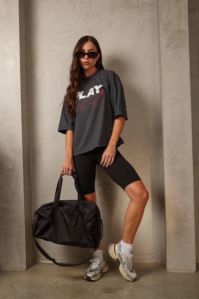 VER. REMERON DE JERSEY CON ESTAMPA &quot;PLAY&quot;