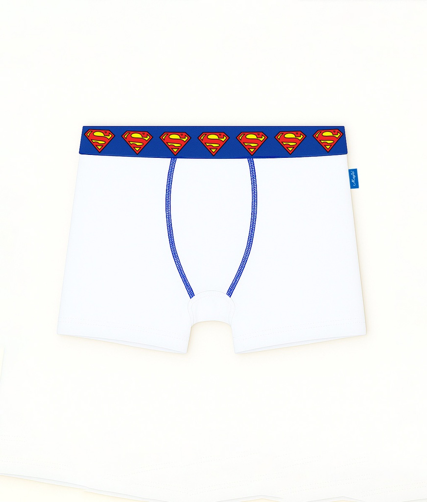 VER. BOXER LISO DE ALGODÓN &quot;SUPERMAN&quot;