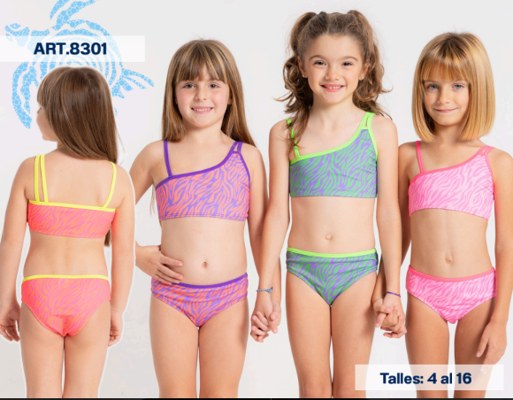 VER. MALLA BIKINI NENA ESTAMPADA PRINT CEBRA