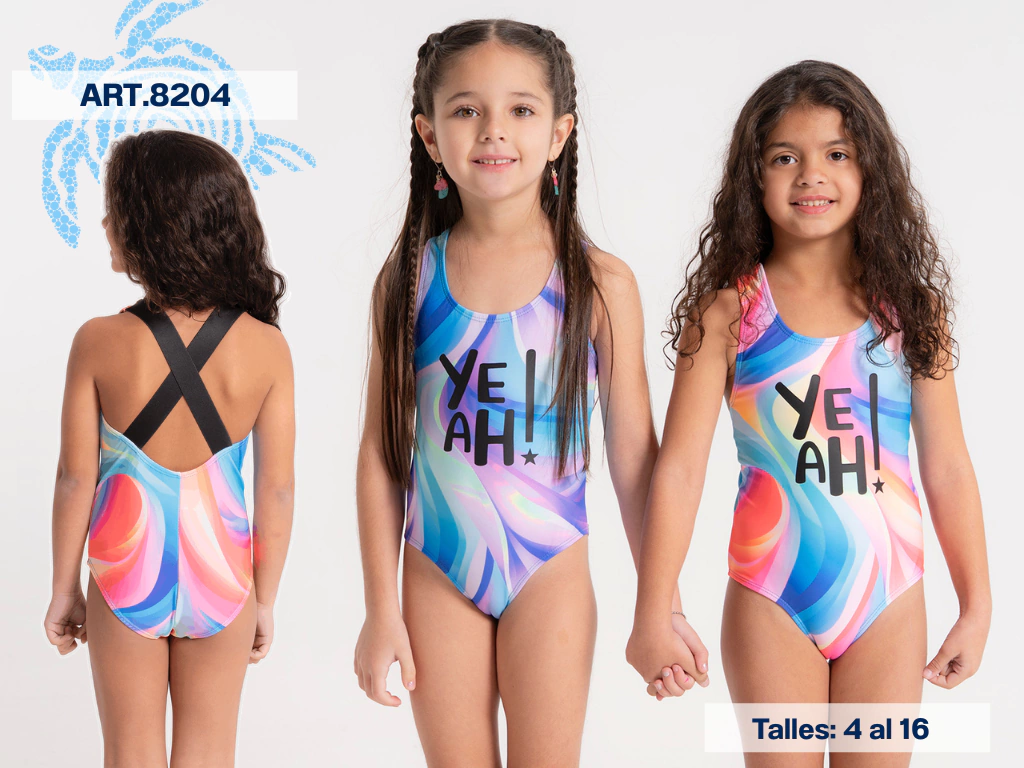 VER. MALLA ENTERA NENA ESTAMPADO BATIK
