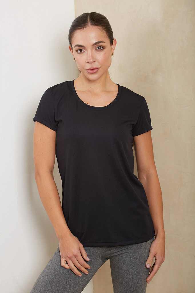 REMERA MANGA CORTA DE SET PANAL