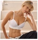 CORPIÑO TAZA SOFT CON PUSH UP DE MICROFIBRA CON ELASTICO PERSONALIZADO 