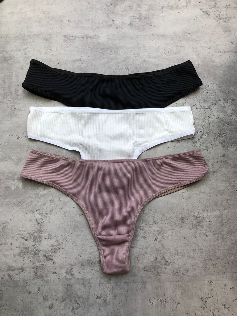 PACK X3 CULOTELESS DE MICROFIBRA MORLEY