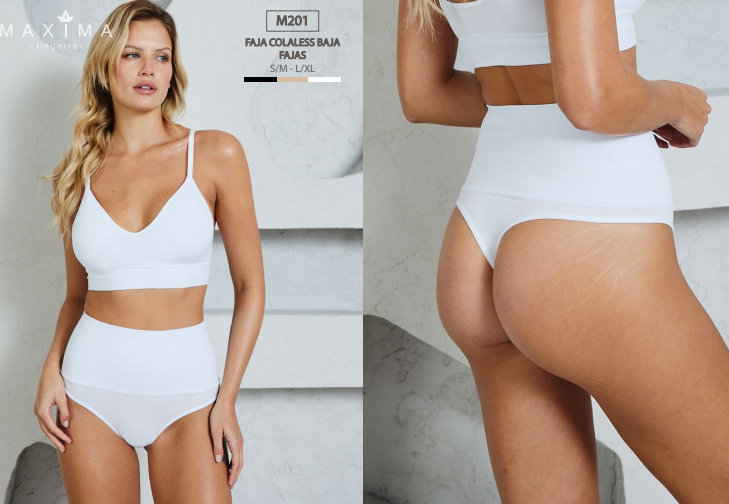 BOMBACHA FAJA COLALES BAJA SIN COSTURA