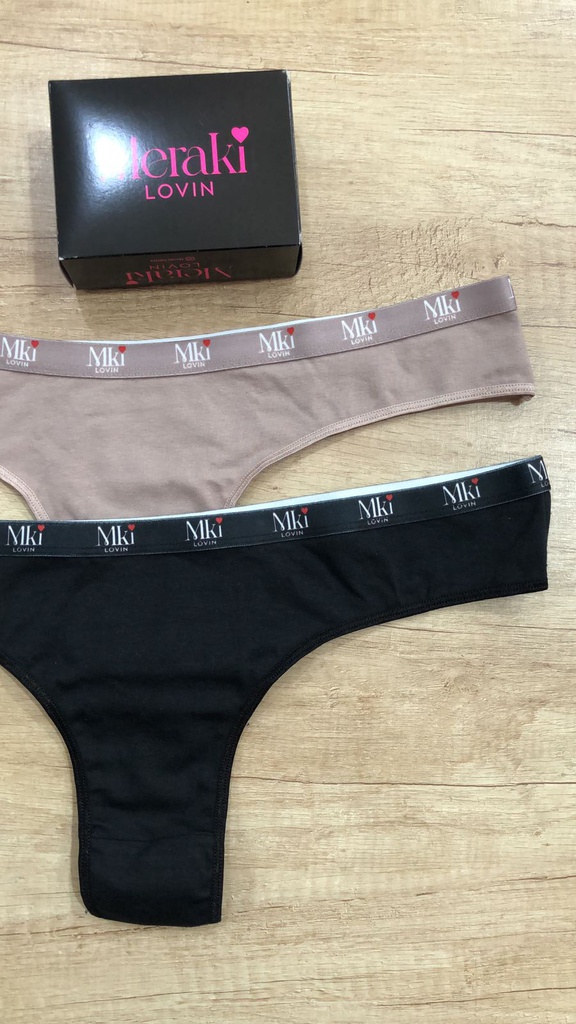 PACK X3 COLALES DE ALGODÓN Y LYCRA CON ELASTICO PERSONALIZADO