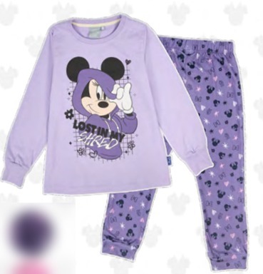 DESCUENTO 10% LIQUIDACION DE TEMPORADA! INV. PIJAMA DE ALGODÓN Y MODAL SUBLIMADO "MINNIE"