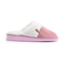 DESCUENTO 10% LIQUIDACION DE TEMPORADA! IINV. PANTUFLA CHINELA DE PLUSH CON VIVO Y PLANTILLA DE CORDERITO apta para lavarropas