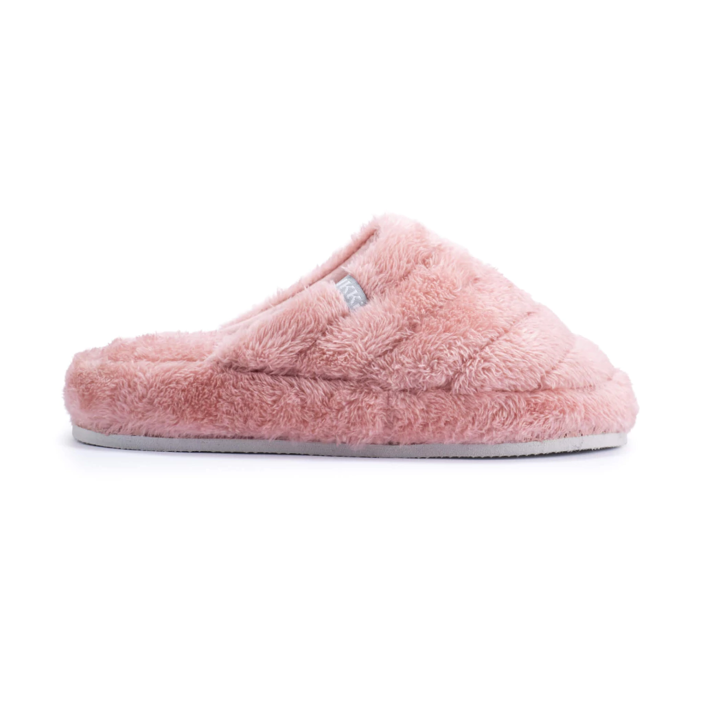 INV. PANTUFLON DE CORDERITO CON COSTURA CANELON apta para lavar en lavarropas