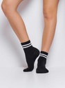 PACK X2 SOQUETES DE ALGODÓN CON RAYAS