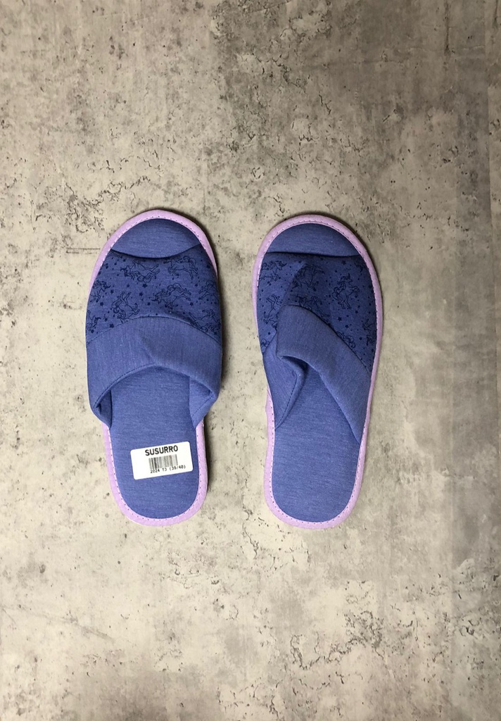 DESCUENTO 15% LIQUIDACION DE TEMPORADA! I INV. PANTUFLA ABIERTA CON ESTAMPA