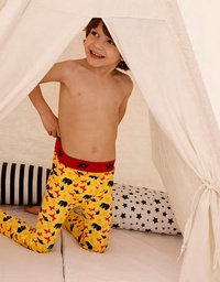 [XY5056] LIQUIDACION ! - INV. BOXER LARGO DE ALGODON Y LYCRA ESTAMPADO